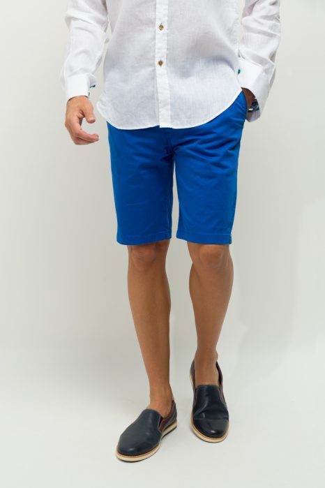 Pantalón corto pepelín azulón