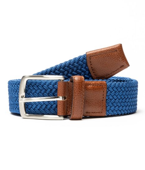 Elastic blue belt